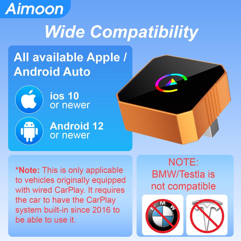 Aimoon™ UltraConnect CarPlay Adapter